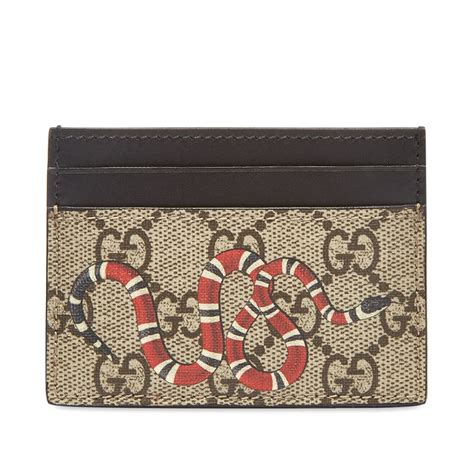 gucci card holder snake|Gucci wallet snake cheap.